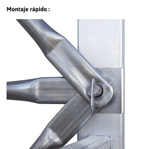 Andaime Dobrável em Alumínio 1.400 x 600 mm ES-SUPER ESCALIBUR BY FARAONE 6