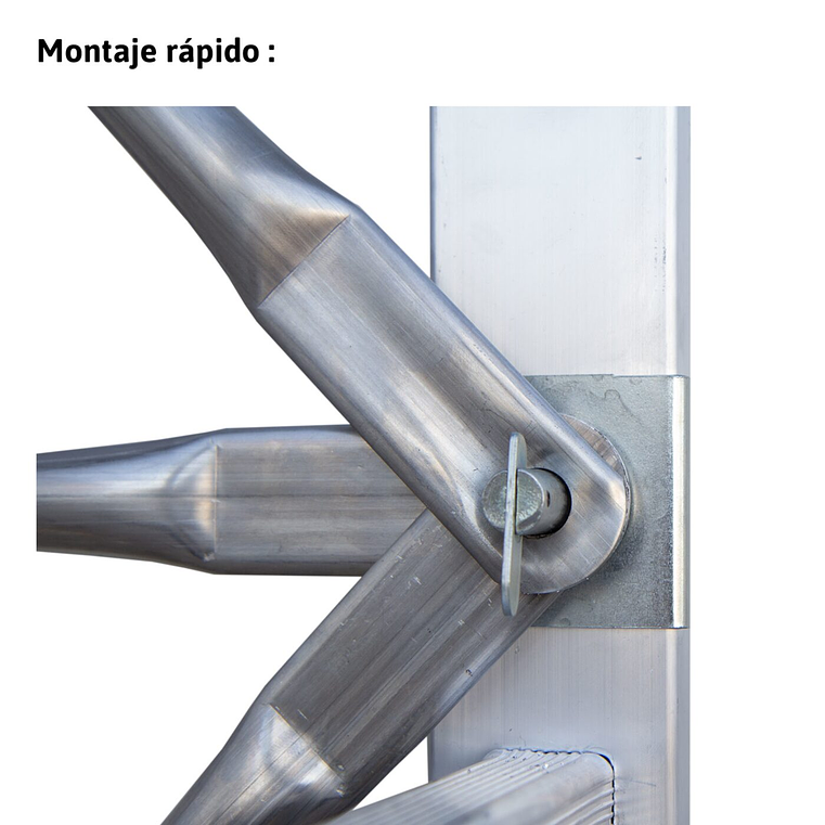 Andaime Dobrável em Alumínio 1.400 x 600 mm ES-SUPER ESCALIBUR BY FARAONE 6