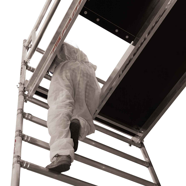 Andaime de Alumínio com Montagem de Segurança 3.00 X 0.75 MT TOP SYSTEM 75 FARAONE 4