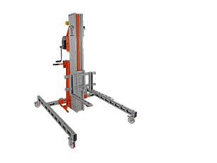 Elevador Manual em Alumínio 300 Kg Altura 1,51 Metros HW-BIG FARAONE