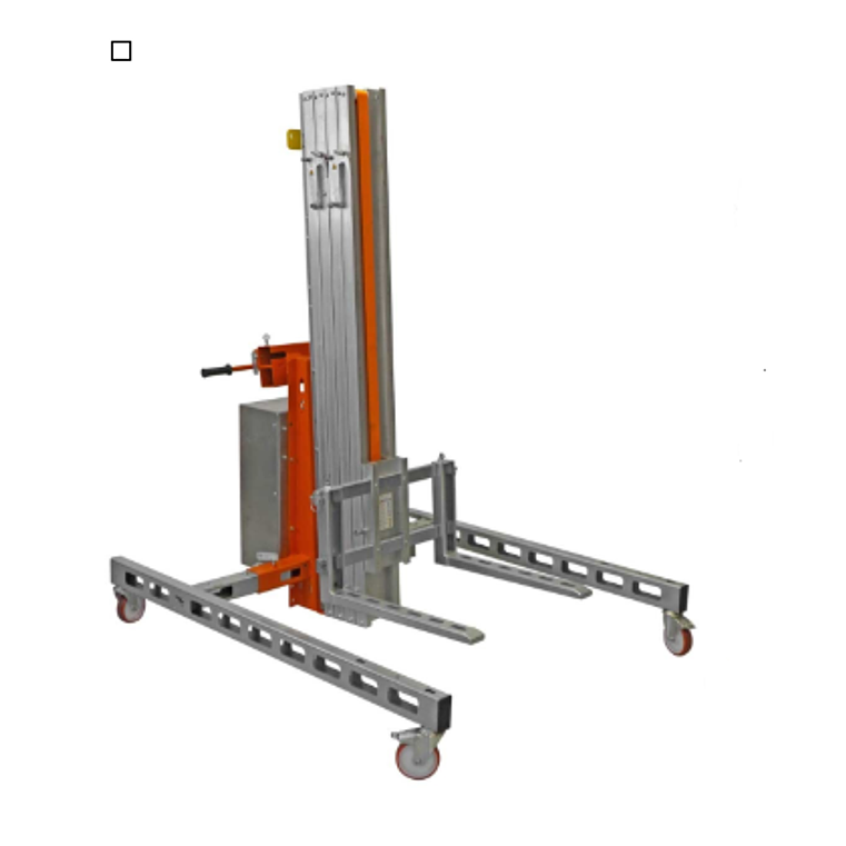 Elevador Elétrico em Alumínio 150 Kg Altura 6,00 Metros HW-BIGEL FARAONE 1