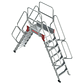 Escada de Ponte em Alumínio com Plataforma a 60º SP60 FARAONE - Thumbnail 1