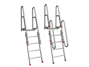 Escada de Alumínio Dobrável para Camião SCR FARAONE