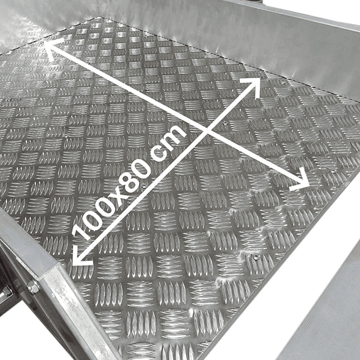 Escada de Alumínio 5 Degraus para Reboques ou Camiões Frigoríficos SY-CA FARAONE 3