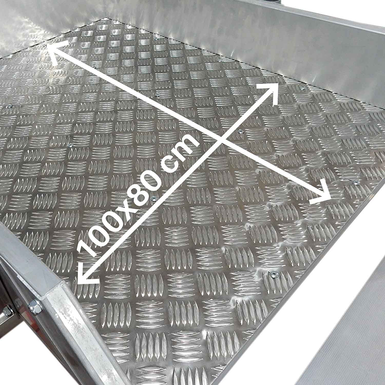 Escada de Alumínio 5 Degraus para Reboques ou Camiões Frigoríficos SY-CA FARAONE 3