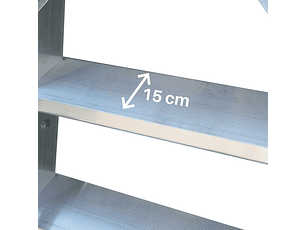 Escada de Alumínio com Plataforma para Camiões e Autocarros TSA-AB/3 FARAONE