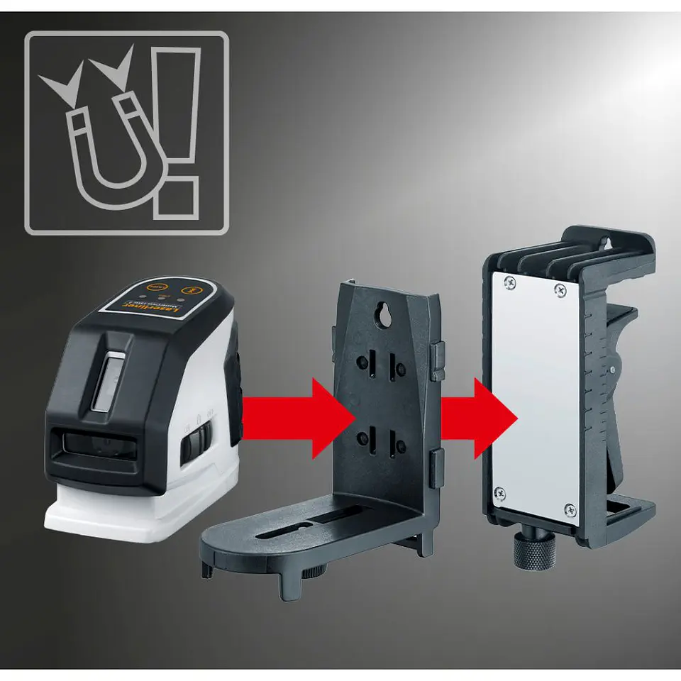 Nível Laser vermelho de 2 Linhas MasterCross-Laser 2 LASERLINER 3