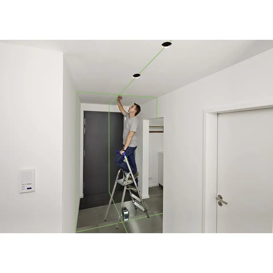 Nível Laser Verde 3 Linhas 360º SuperPlane-Laser 3G Pro LASERLINER 6
