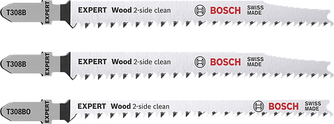 Lamina de Serra Vertical T 308 B EXPERT WOOD BOSCH (3 Unidades)