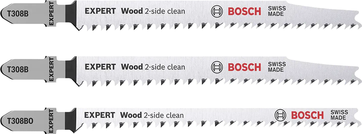Lamina de Serra Vertical T 308 B EXPERT WOOD BOSCH (3 Unidades) 1