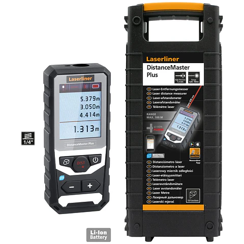 Medidor de Distancias Laser 100 MT DistanceMaster Plus 100 m LASERLINER
