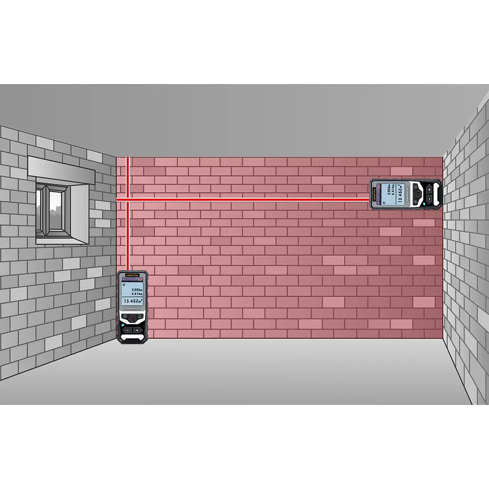 Medidor de Distancias Laser 100 MT DistanceMaster Plus 100 m LASERLINER 6
