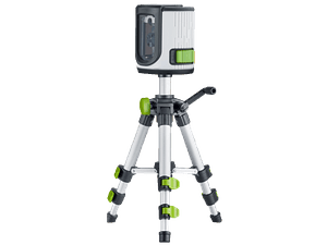 Nível Laser 2 Linhas Verde com Tripé EasyCross-Laser Work Set LASERLINER