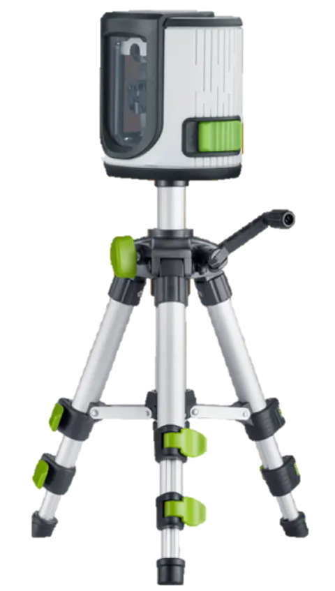 Nível Laser 2 Linhas Verde com Tripé EasyCross-Laser Work Set LASERLINER
