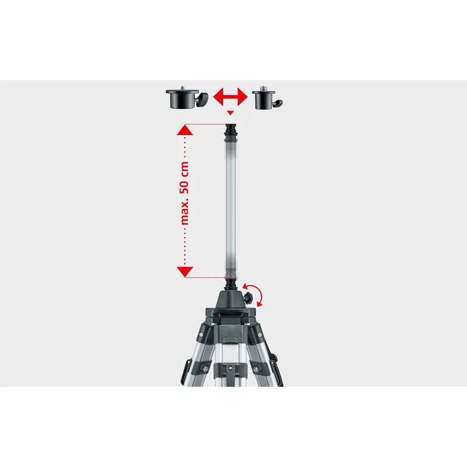 Tripé de Alumínio 1.80 MT VarioStand L 180 cm LASERLINER 3