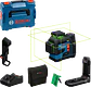 Nivel laser 3 Linhas Verdes GLL 12V-100-33 CG + 1 Bateria 12V 2.0Ah BOSCH + Receptor Laser LR 7 + Tripé BT 150 BOSCH - thumbnail 2