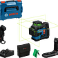 Nivel laser 3 Linhas Verdes GLL 12V-100-33 CG + 1 Bateria 12V 2.0Ah BOSCH + Receptor Laser LR 7 + Tripé BT 150 BOSCH - Thumbnail 2