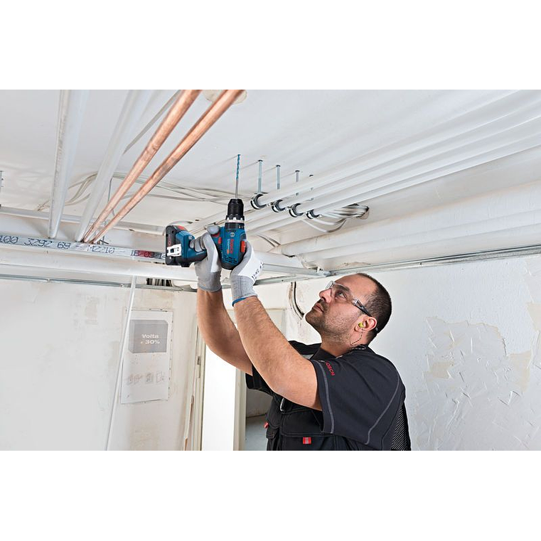 Aparafusadora/Berbequim com percussão sem fio GSB 18V-65 + 2 Baterias ProCORE18V 4.0Ah BOSCH 4