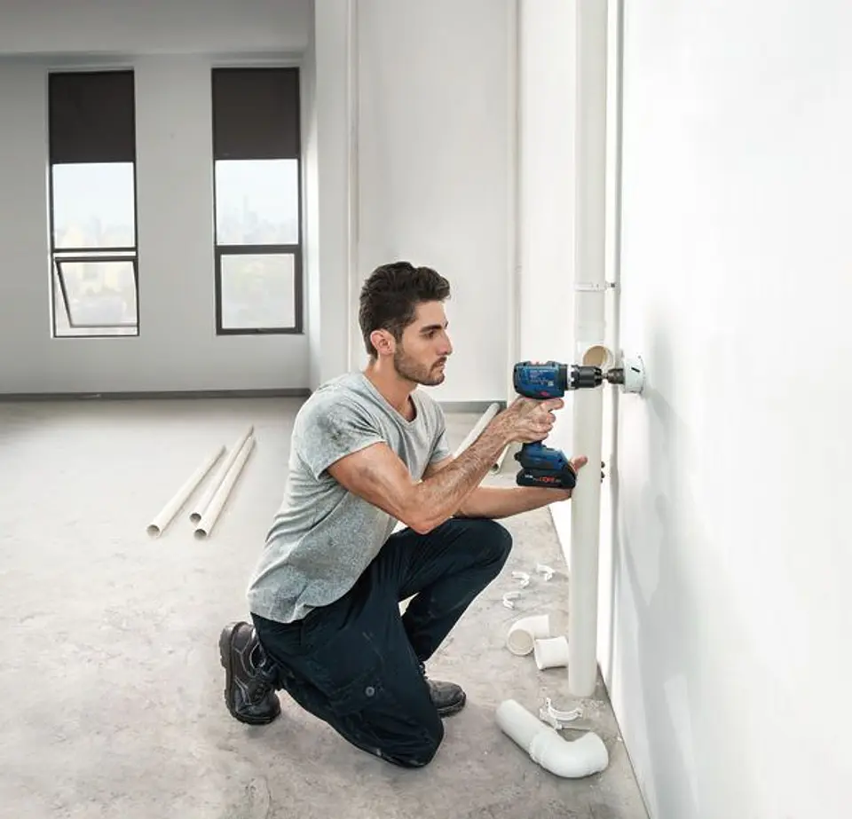 Aparafusadora/Berbequim com percussão sem fio GSB 18V-65 BOSCH 7