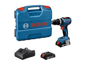 Aparafusadora/Berbequim com percussão sem fio GSB 18V-65 + 2 Baterias 18V 2.0Ah BOSCH