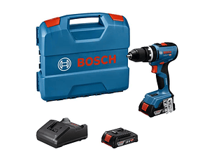 Aparafusadora/Berbequim com percussão sem fio GSB 18V-65 + 2 Baterias 18V 2.0Ah BOSCH