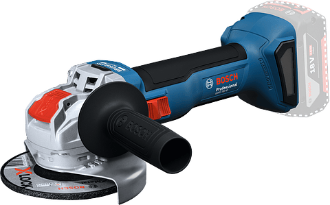 Rebarbadora sem fio X-LOCK GWS 18V-8 (125) + Mala L-BOXX BOSCH