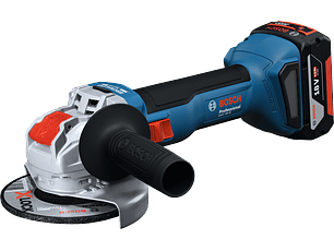 Rebarbadora sem fio X-LOCK GWS 18V-8 (125) + 2 Baterias 18V 4.0Ah BOSCH