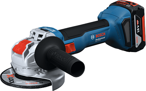 Rebarbadora sem fio X-LOCK GWS 18V-8 (125) + 2 Baterias 18V 4.0Ah BOSCH