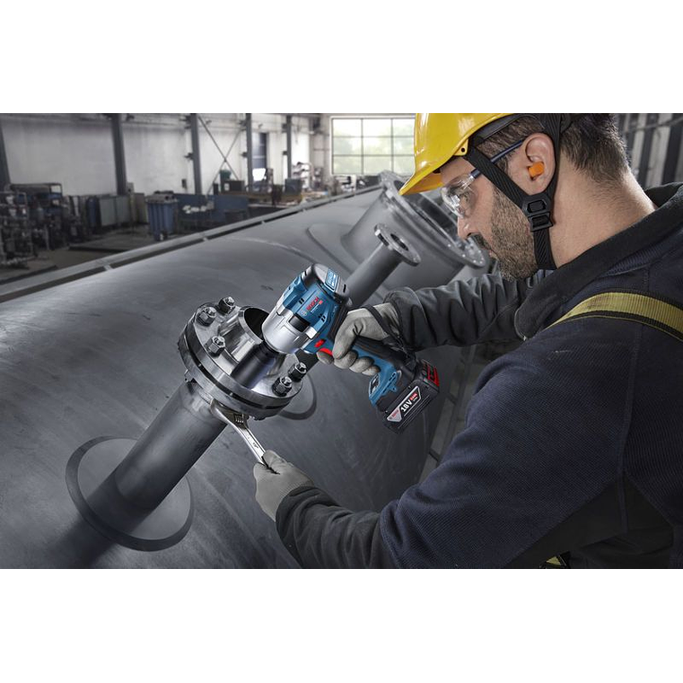 Aparafusadora de impacto sem fio GDS 18V-780 + Mala L-BOXX BOSCH 10