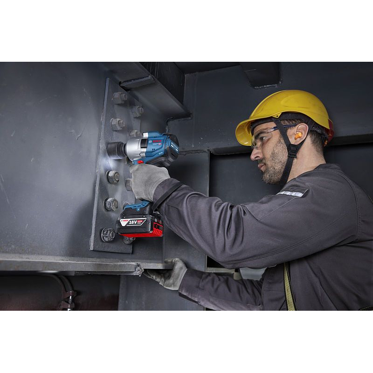 Aparafusadora de impacto sem fio GDS 18V-780 + Mala L-BOXX BOSCH 12