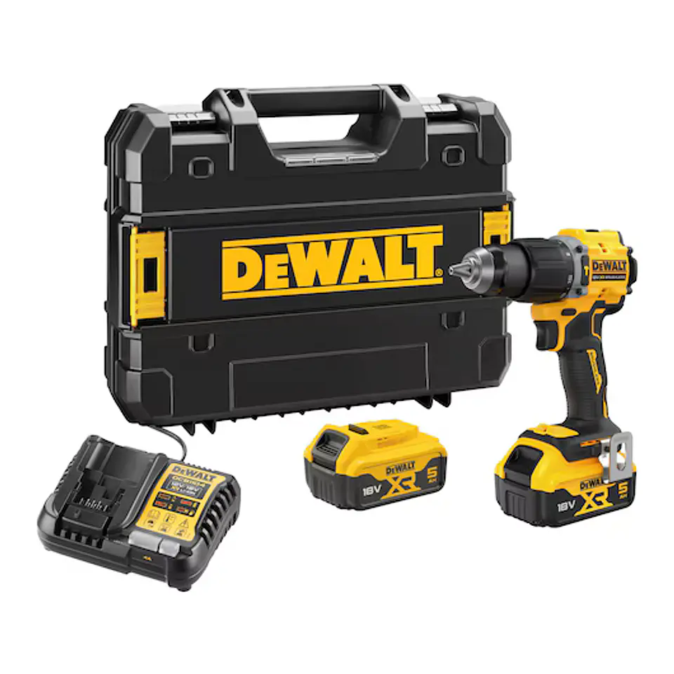 Berbequim com Percussão sem Fio XR18V + 2 Baterias XR18V 5,0 Ah DCD799P2 DEWALT 1