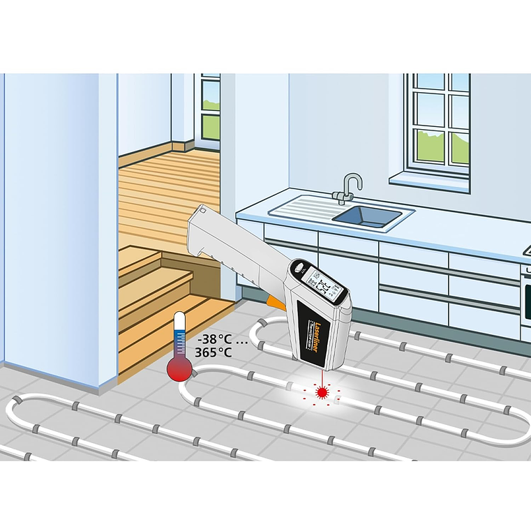 Termómetro para superfícies sem contacto ThermoSpot Laser LASERLINER 3