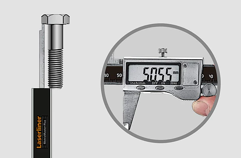 Paquímetro digital MetricMaster Plus 150mm LASERLINER