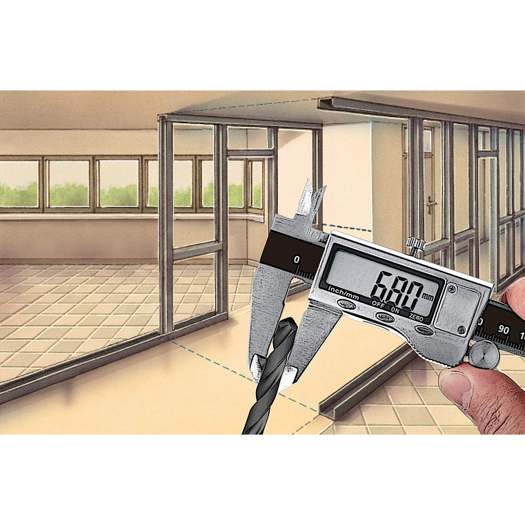 Paquímetro digital MetricMaster Plus 150mm LASERLINER 5