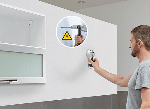 Detetor de fios, vigas e traves StarFinder LASERLINER