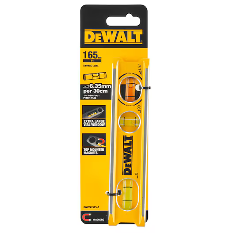 Nível Torpedo de 165mm DWHT42525-0 DEWALT 3