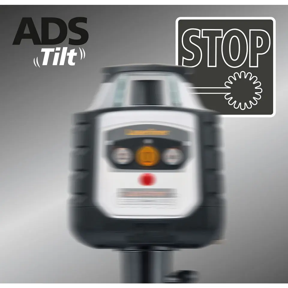 Nivel Laser rotativo de linhas vermelhas Cubus 210 S Set 150 cm LASERLINER 3