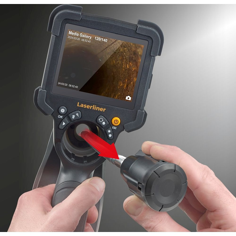 Camara de inspecção VideoInspector XXL LASERLINER 7