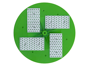 Disco de Raspagem com 4 Placas de Pregos 370mm para Talocha EPG 400/WP EIBENSTOCK