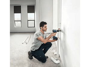 Conjunto sem fio Aparafusadora GSR 18V-65 + Rebarbadora GWS 18V-8 (125) + Martelo GBH 18V-22 + 2 Baterias 18V 4.0Ah BOSCH