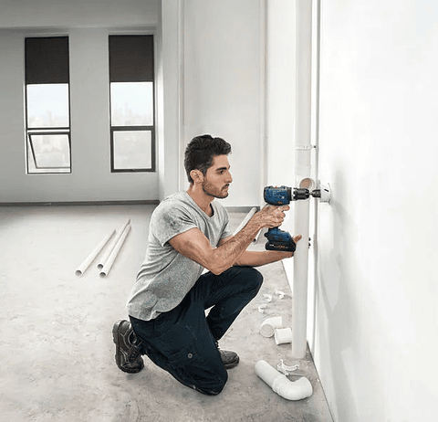 Conjunto de Rebarbadora GWS 18V-8 (125) e Aparafusadora/Berbequim GSB 18V-65 BOSCH