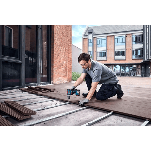 Conjunto de Rebarbadora GWS 18V-8 (125) e Aparafusadora/Berbequim GSB 18V-65 BOSCH 3