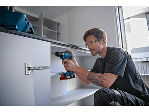 Conjunto sem fio Rebarbadora GWS 18V-8 (125) + Aparafusadora GSR 18V-45 + 2 Baterias 18V 4.0Ah BOSCH