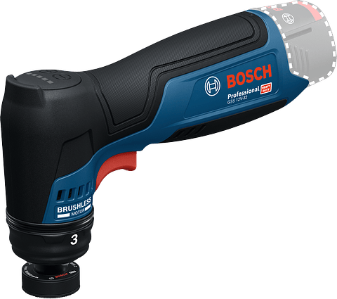 Lixadora orbital de precisão base de 32 mm GSS 12V-32 BOSCH