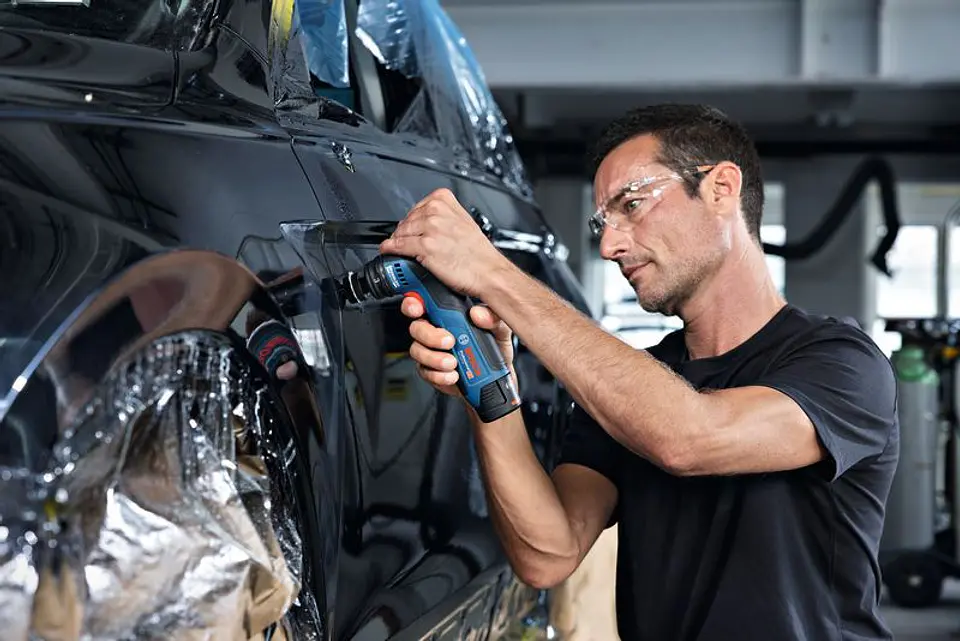 Lixadora orbital de precisão base de 32 mm GSS 12V-32 BOSCH 5