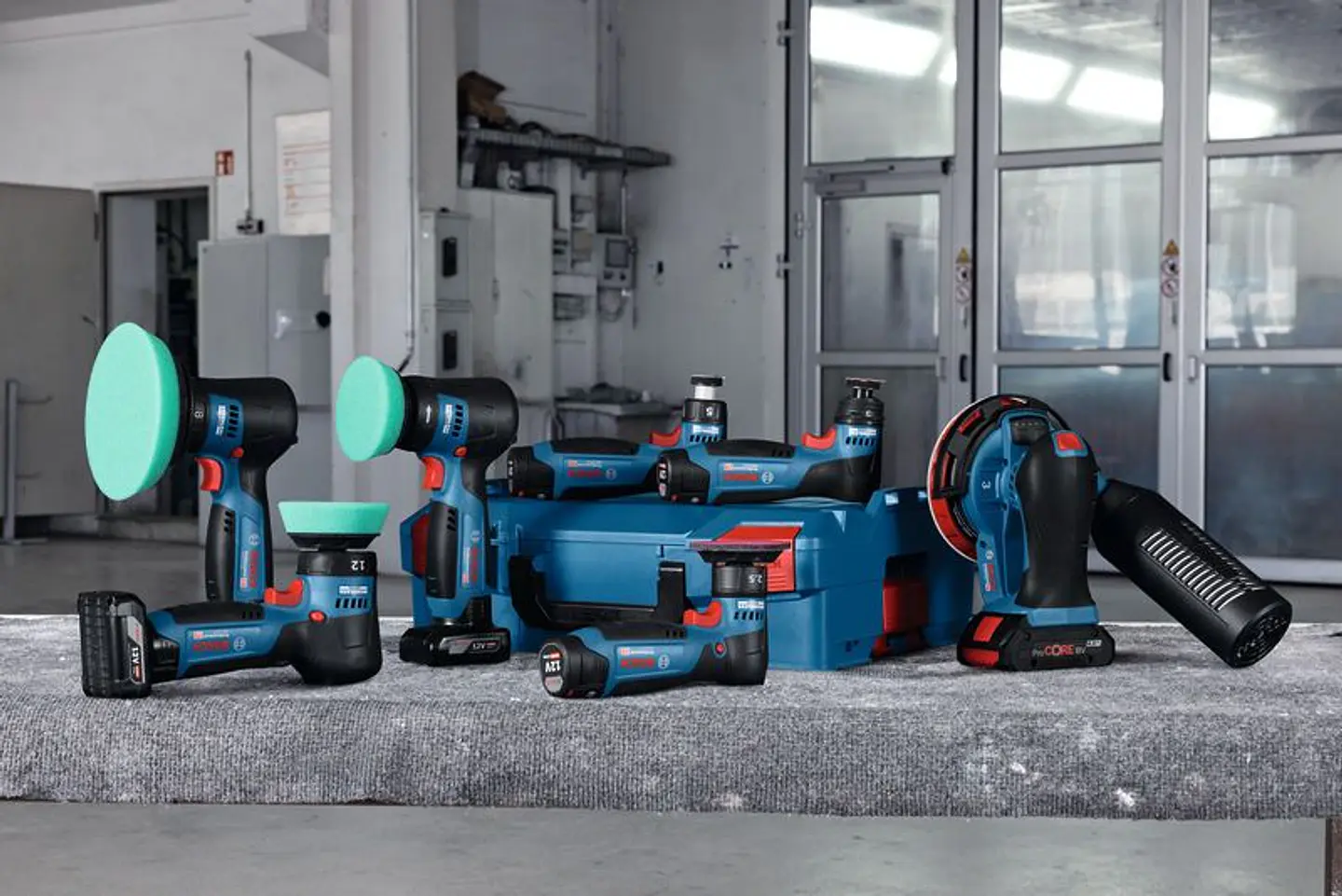 Lixadora excêntrica de precisão base de 77 mm GEX 12V-77 BOSCH 6