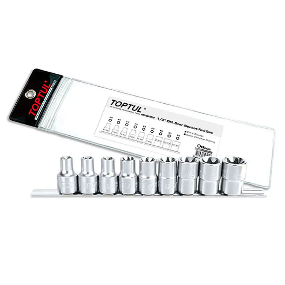 Jogo Chaves Caixa Torx 1/2