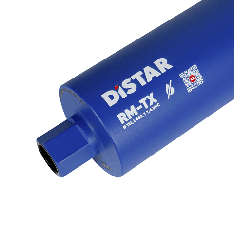 Broca de Coroa de Diamante DDS-W RM-TX de Perfuração a Seco 1-1/4" Comprimento 450mm DISTAR