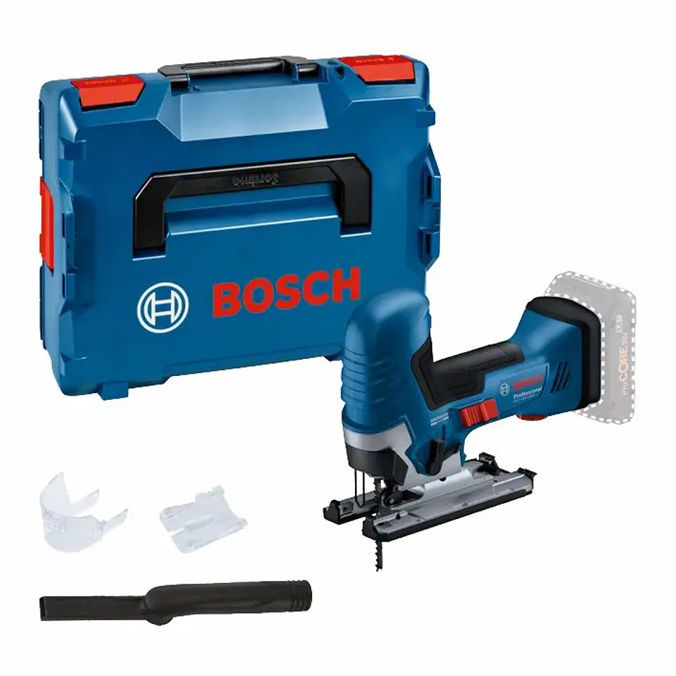 Serra vertical tico tico a bateria 18 Volts GST 18V-125 S em L-Boxx BOSCH  1