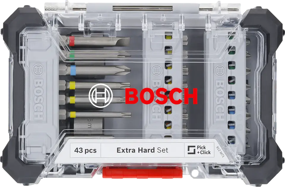 Conjunto de pontas de aparafusar Extra Hard (43 pcs) BOSCH 3